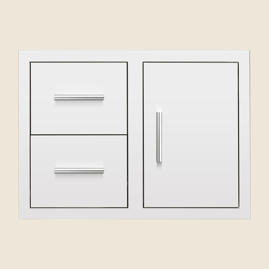 30″ 2-Drawer and Access Door Combo