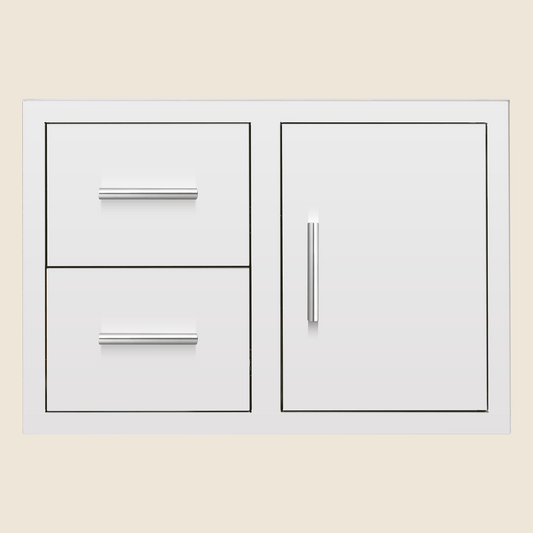 33″ 2-Drawer and Access Door Combo
