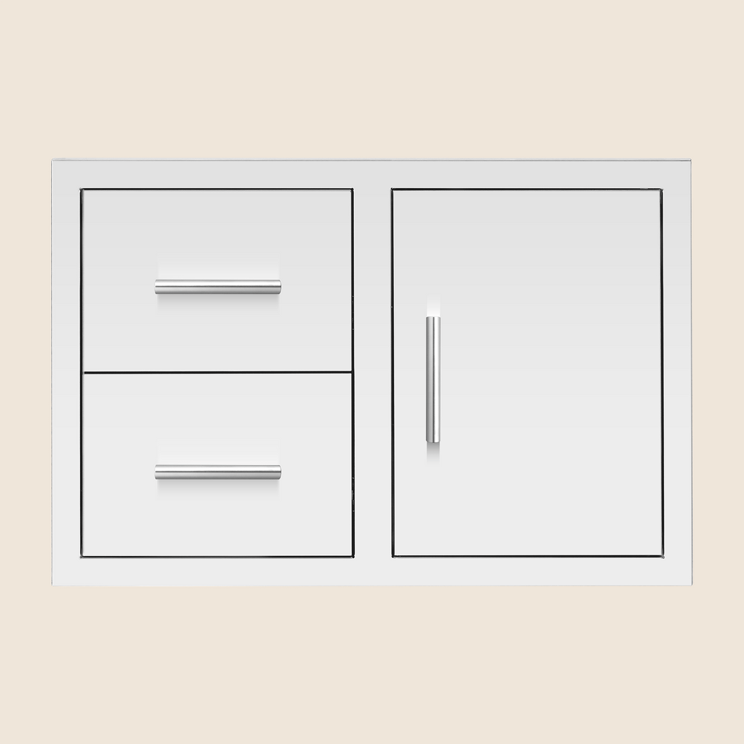 Summerset 33″ 2-Drawer and Access Door Combo w/ Masonry Frame