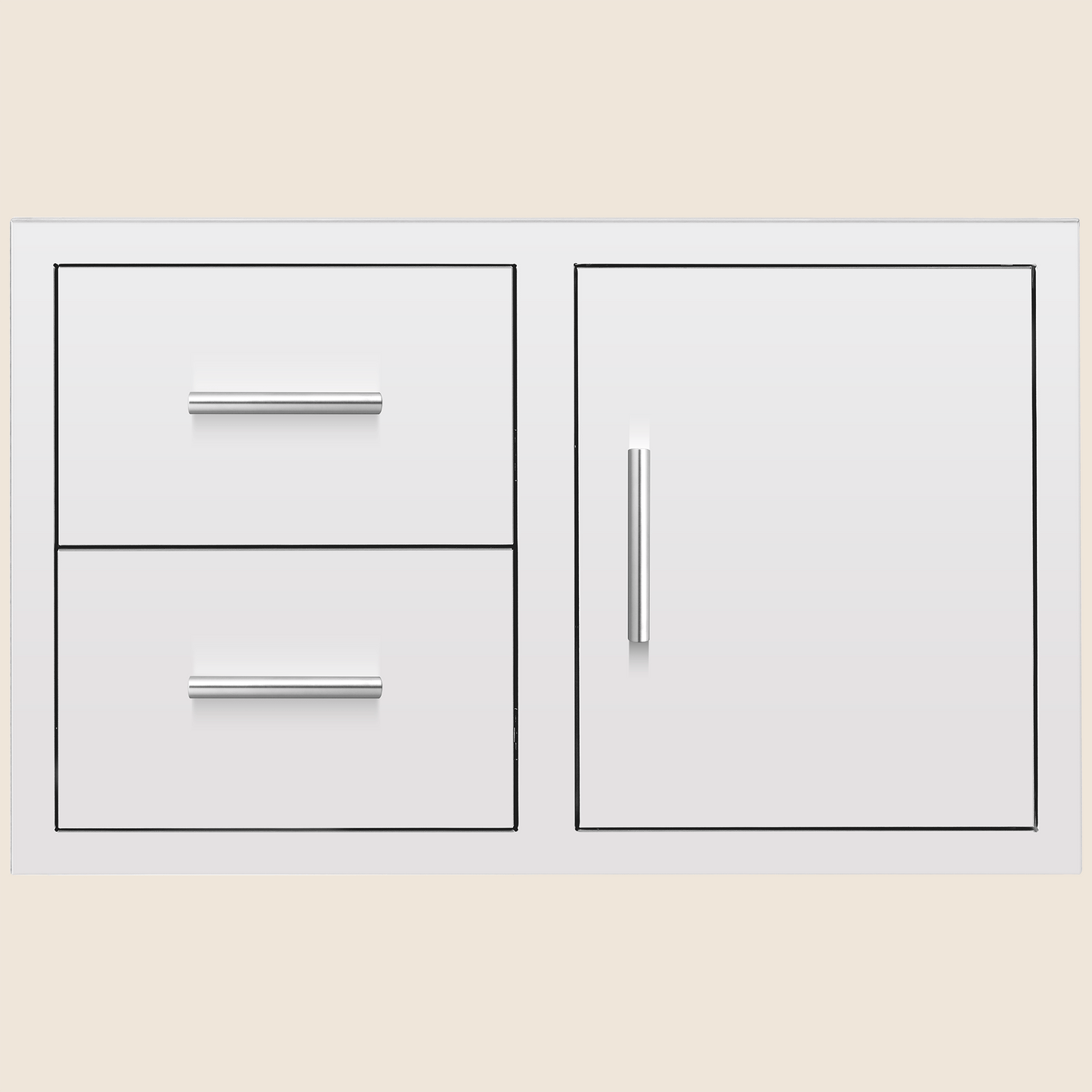 36″ 2-Drawer and Access Door Combo