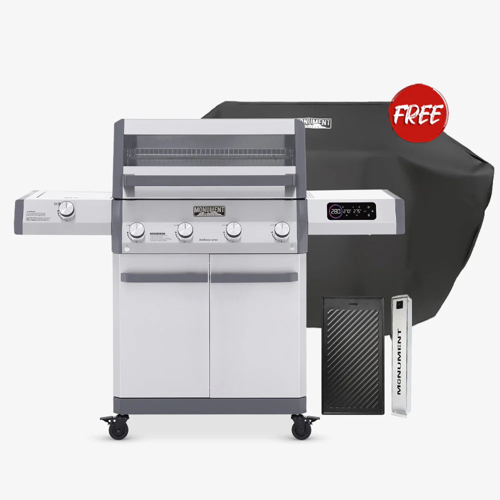 Monument Grills - Eminence 405 |Tech Stainless Propane Gas Grill
