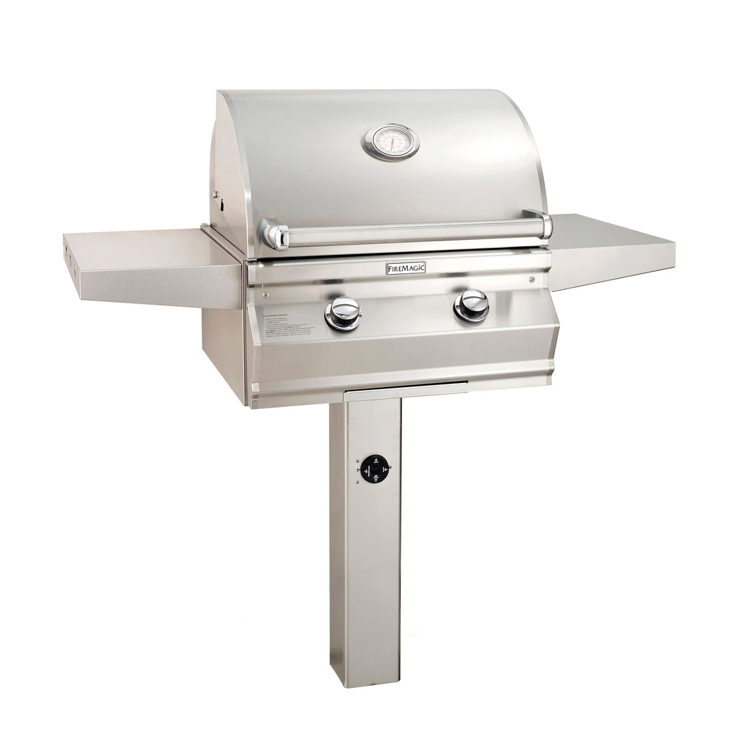 Fire Magic Choice Multi-User CM430s In-Ground Post Mount Grill