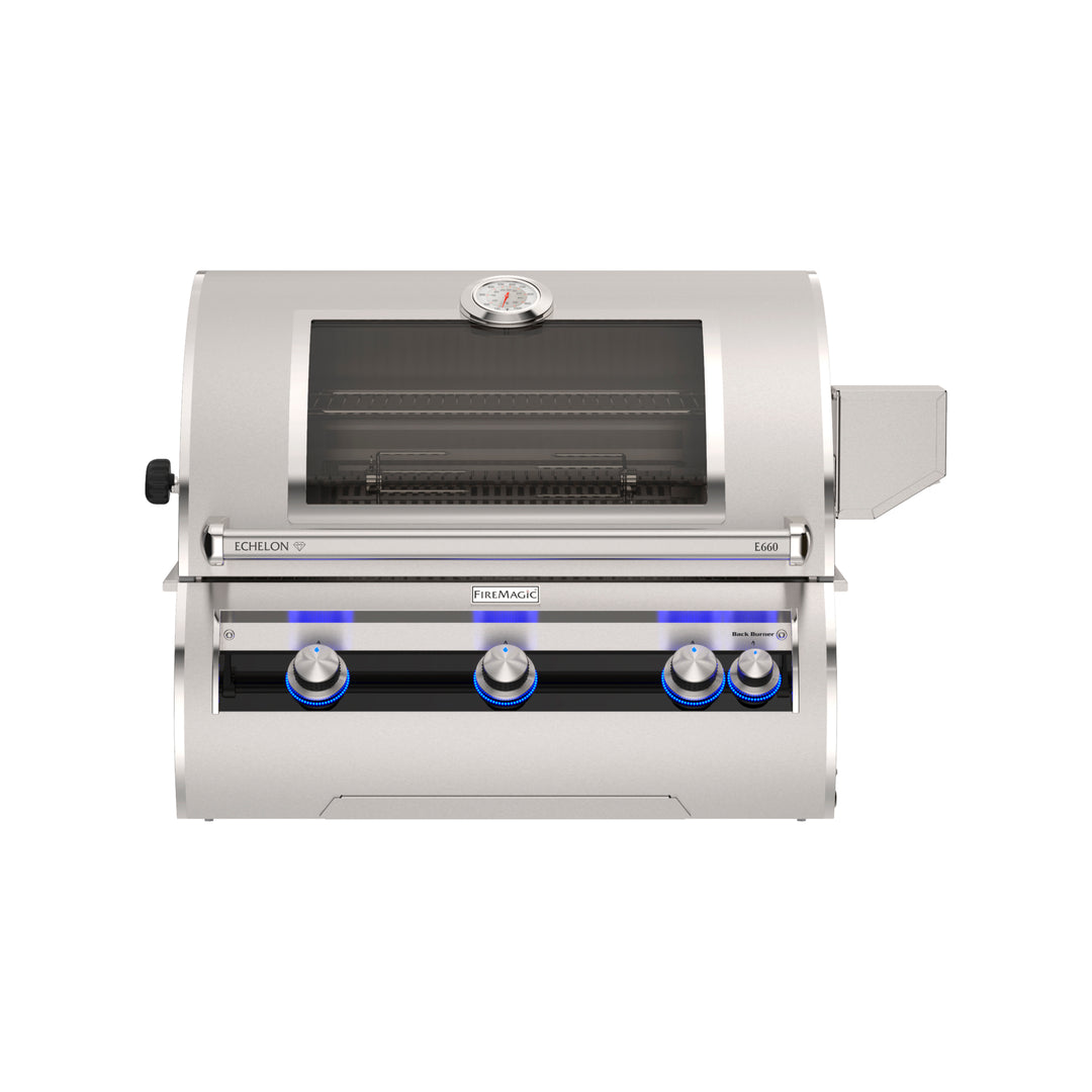Fire Magic Echelon E660i Built-In Grill (Analog Thermometer)