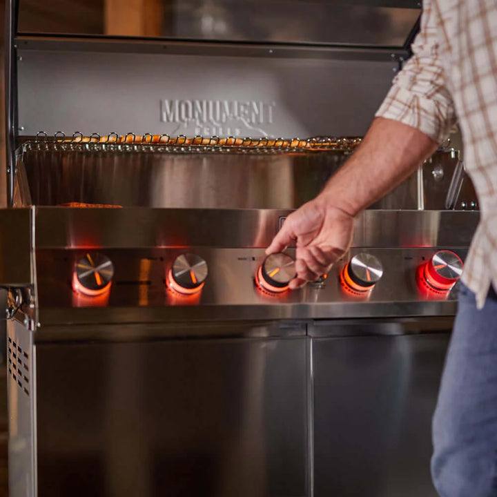 Monument Grills - Denali 605Pro | Stainless Smart Propane Gas Grill