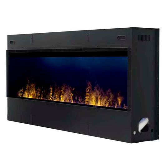 Optimyst Linear Vapor Fireplace with Acrylic Ice and Driftwood Media - OLF66-AM