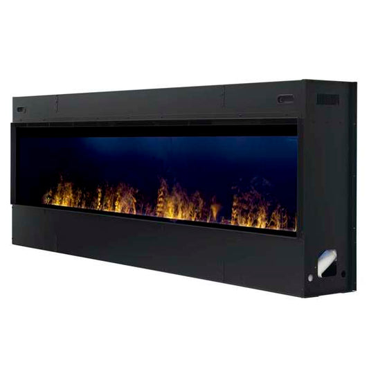 Optimyst Linear Vapor Fireplace with Acrylic Ice and Driftwood Media - OLF86-AM