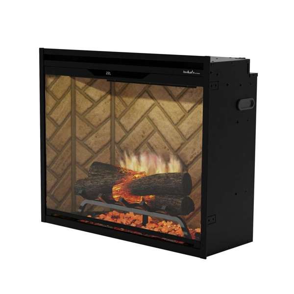 Revillusion 30in Built-In Electric Firebox - Herringbone - REV30-HB