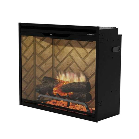 Revillusion 30in Built-In Electric Firebox - Herringbone - REV30-HB