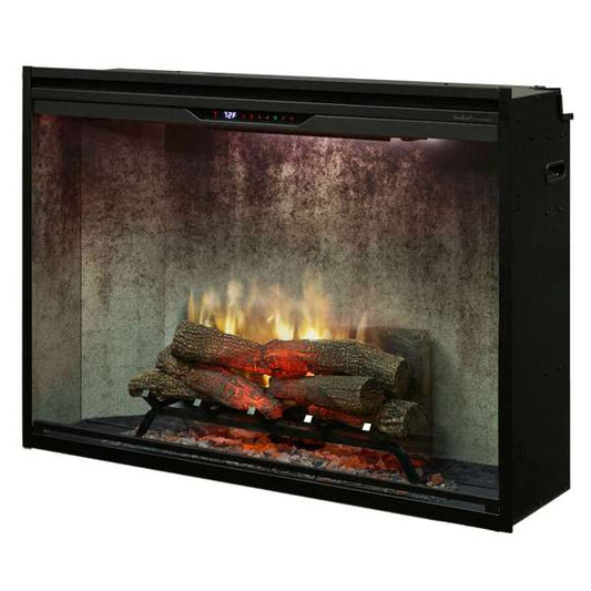 Revillusion 42in Built-In Firebox - Weathered Concrete - REV42-WC