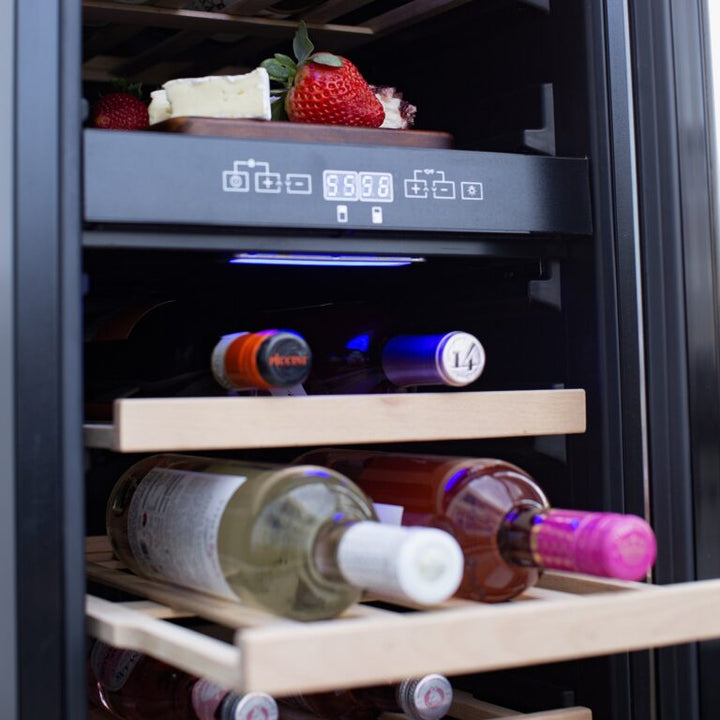 Summerset 15″ 3.2 Cu. Outdoor Rated Dual Zone Wine Cooler