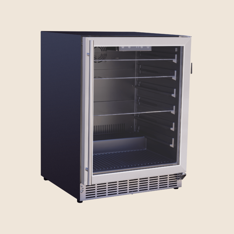 Summerset 24″ 5 Cu. Outdoor Rated Refrigerator w/ Glass Door