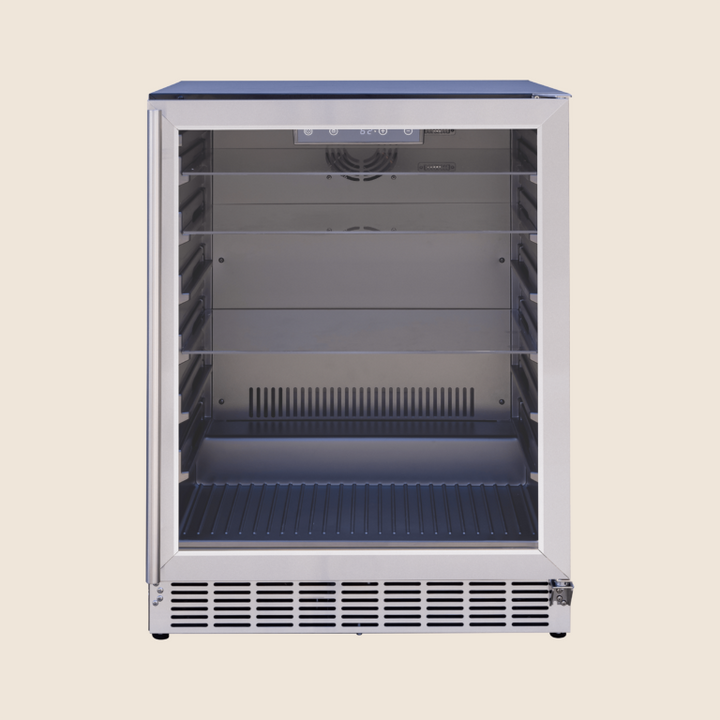 Summerset 24″ 5 Cu. Outdoor Rated Refrigerator w/ Glass Door