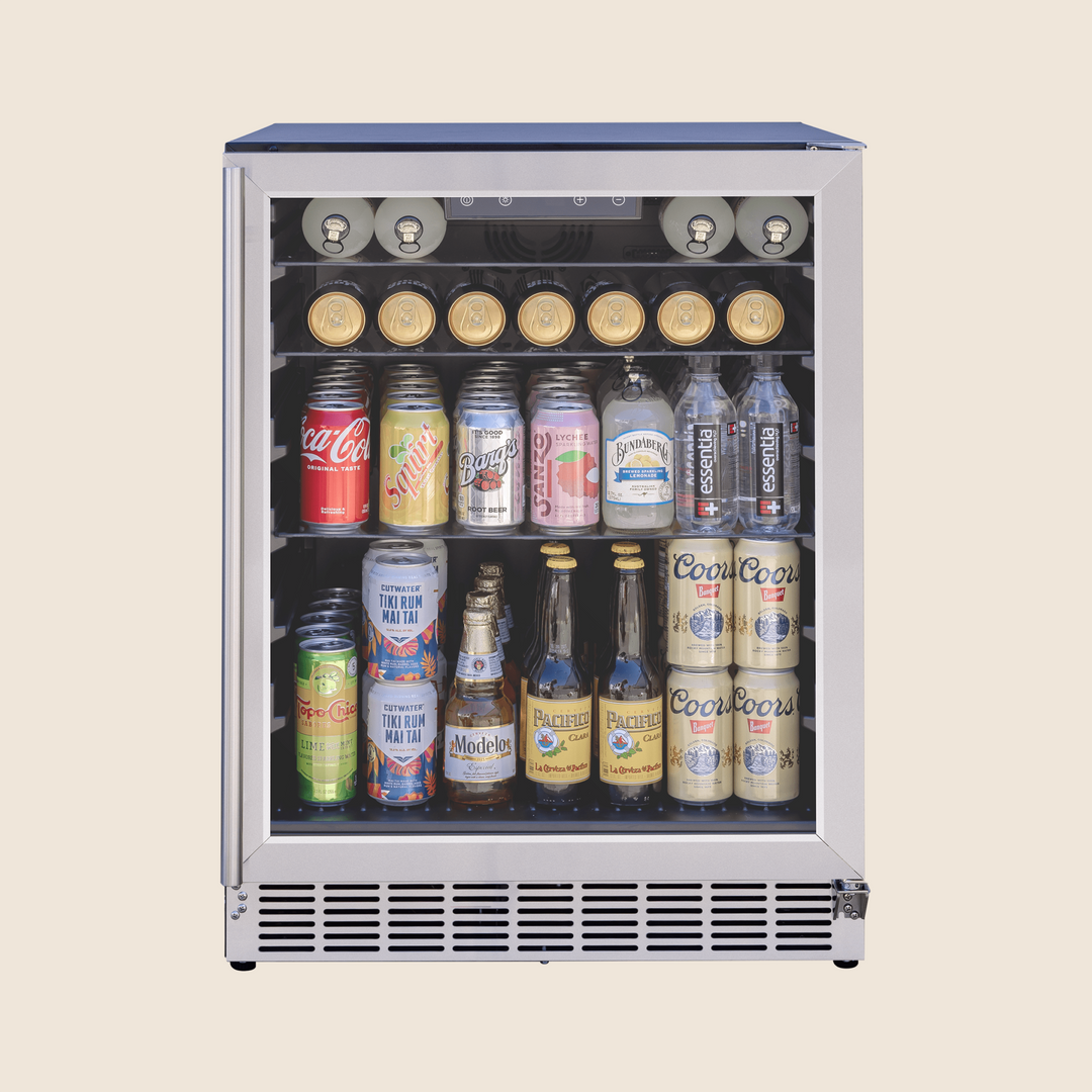 Summerset 24″ 5 Cu. Outdoor Rated Refrigerator w/ Glass Door
