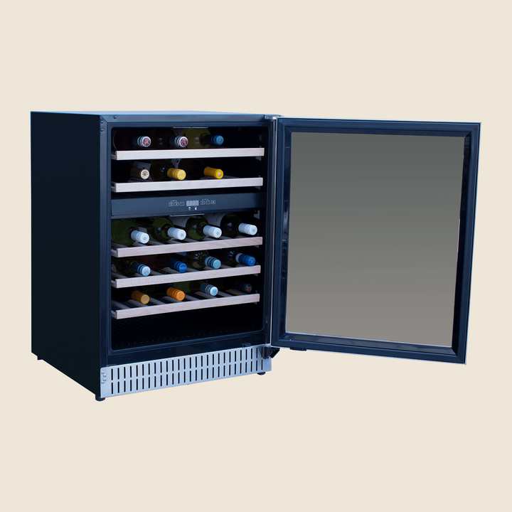 Summerset 24″ 5.3 Cu. Outdoor Rated Dual Zone Wine Cooler