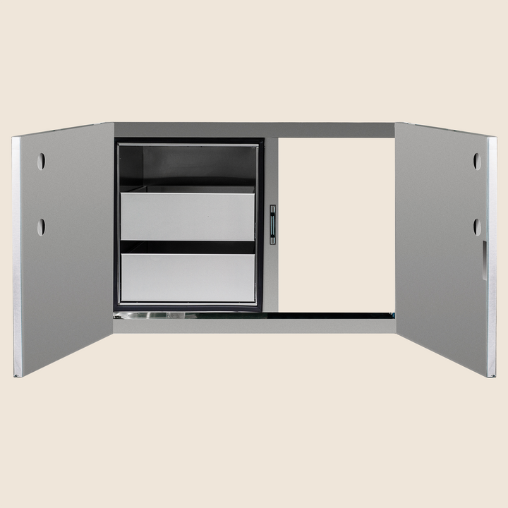 Summerset 36″ 2-Drawer Dry Storage Pantry &amp; Access Door Combo