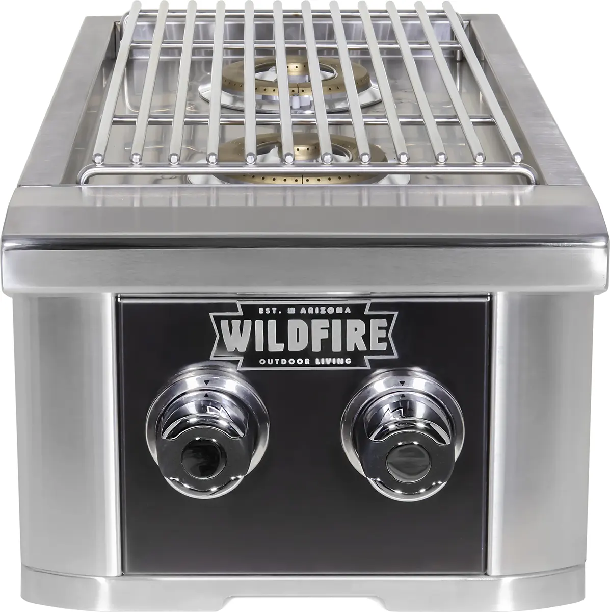 Ranch Pro Double Side Burner SS