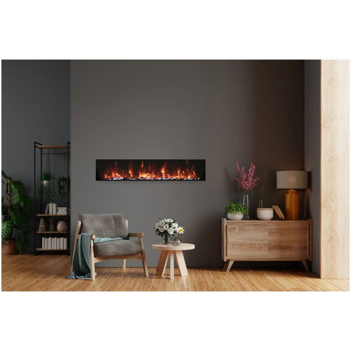 Amantii Panorama BI Extra Slim Smart electric fireplace