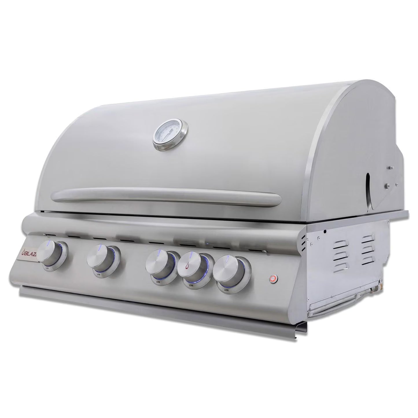 Blaze LTE+ 32-Inch 4-Burner Built-In Propane Gas/Natural Grill w/ Lift-Assist Hood & Rear Infrared Burner