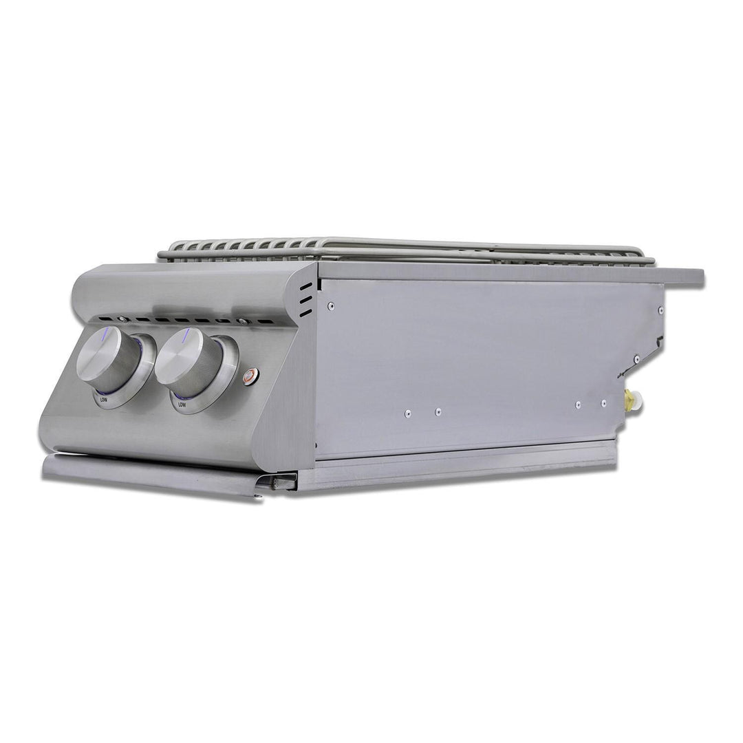 Blaze LTE+ Gas Double Side Burner with Lid
