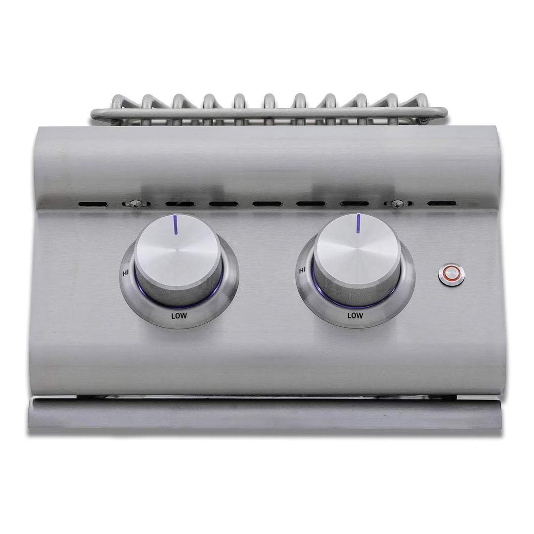 Blaze LTE+ Gas Double Side Burner with Lid