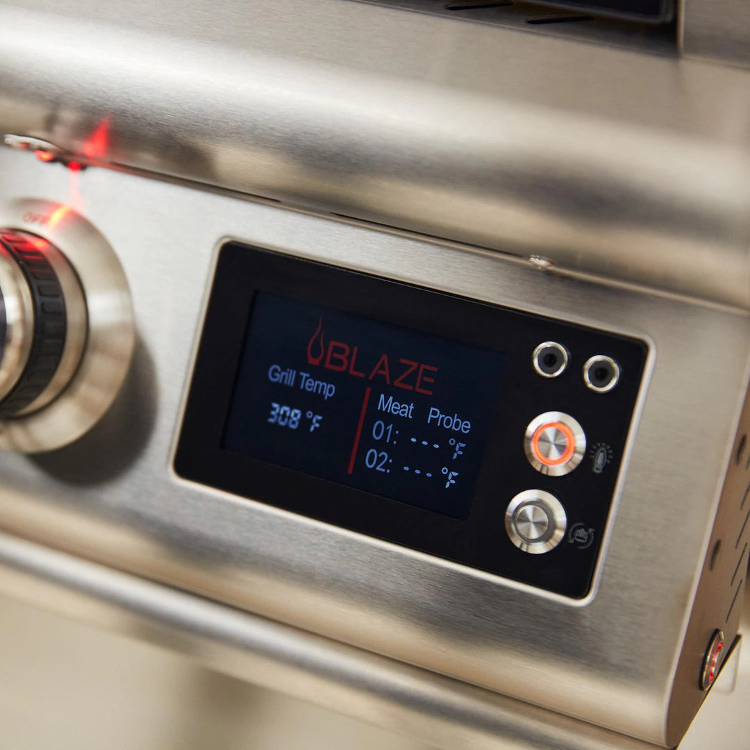 Blaze 26-Inch Built-In Gas Outdoor Oven with Rotisserie