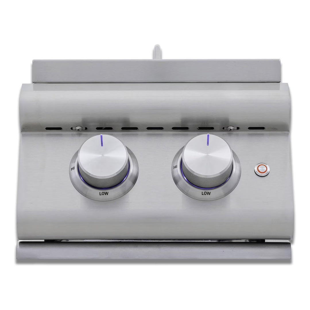Blaze LTE+ Gas Double Side Burner with Lid