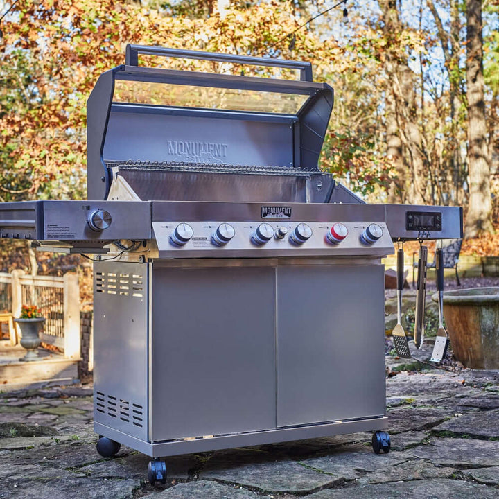 Monument Grills - Denali 605Pro | Stainless Smart Propane Gas Grill