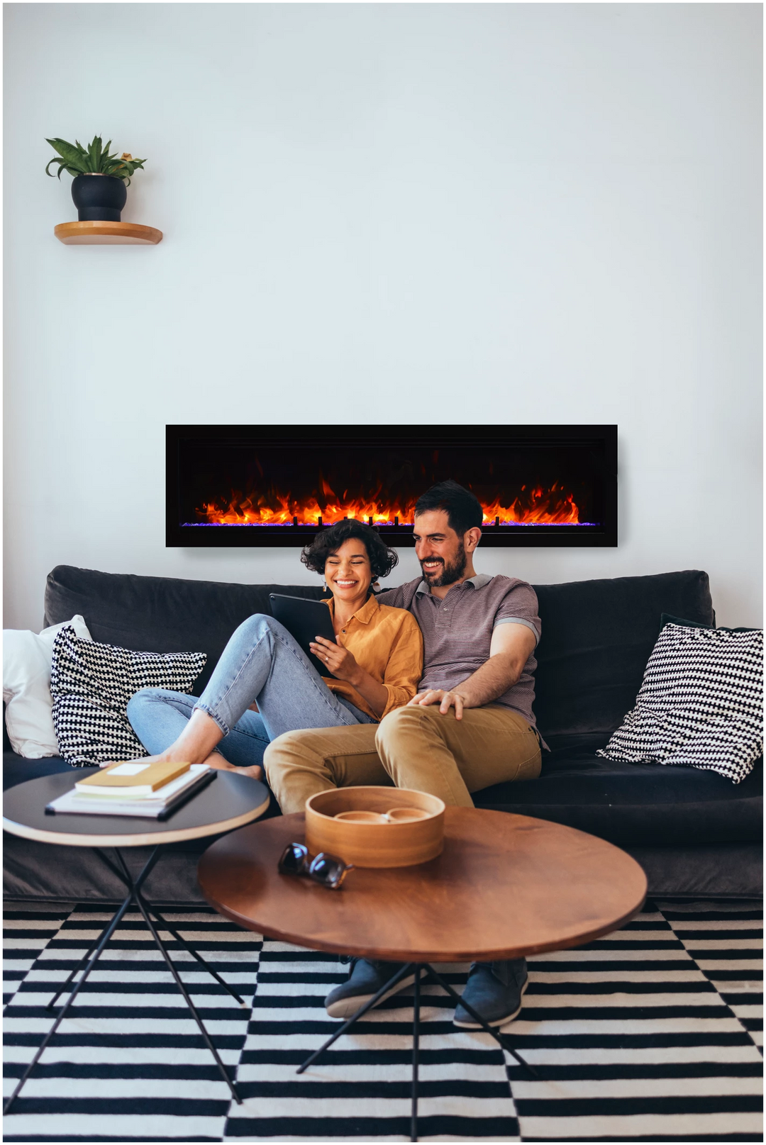 Amantii Symmetry Lumina Electric Fireplace
