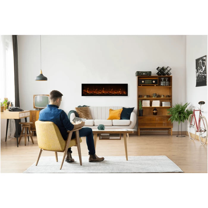 Amantii Symmetry Bespoke Xtra Tall Electric Fireplace