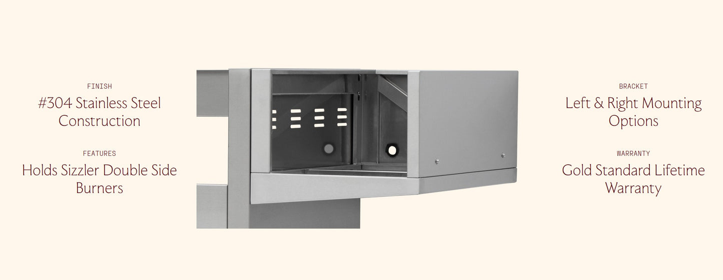 Summerset Grills - Sizzler Cart Side Burner Bracket